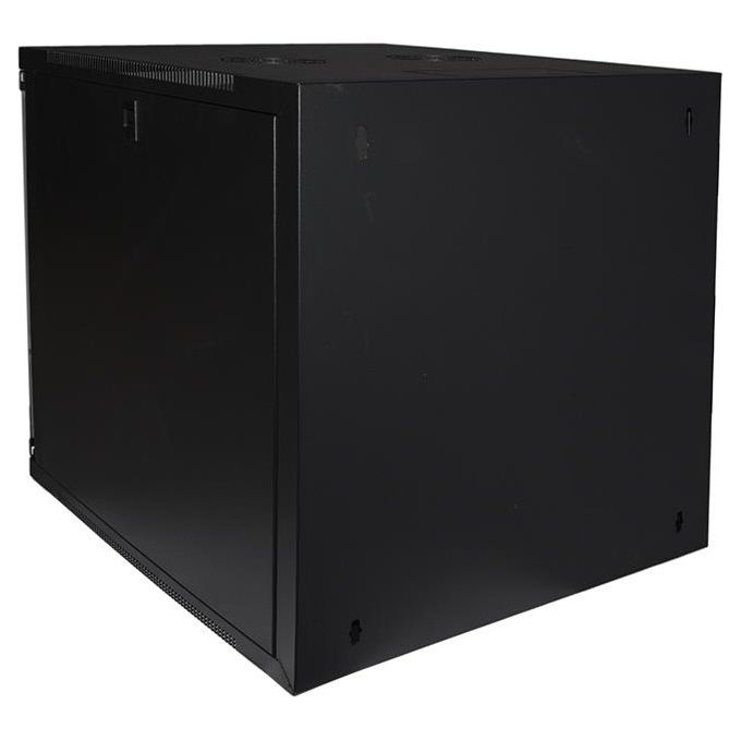 Link armadio rack 19 12 unita da muro (a)620x (l)540 x profondita 600 mm. colore nero