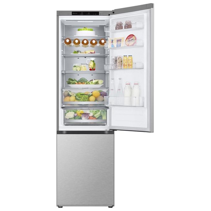 LG GBV7280BMB Frigorifero Combinato 387 L 203 cm Classe B 33 dB Total No Frost Door Cooling colore Acciaio inox