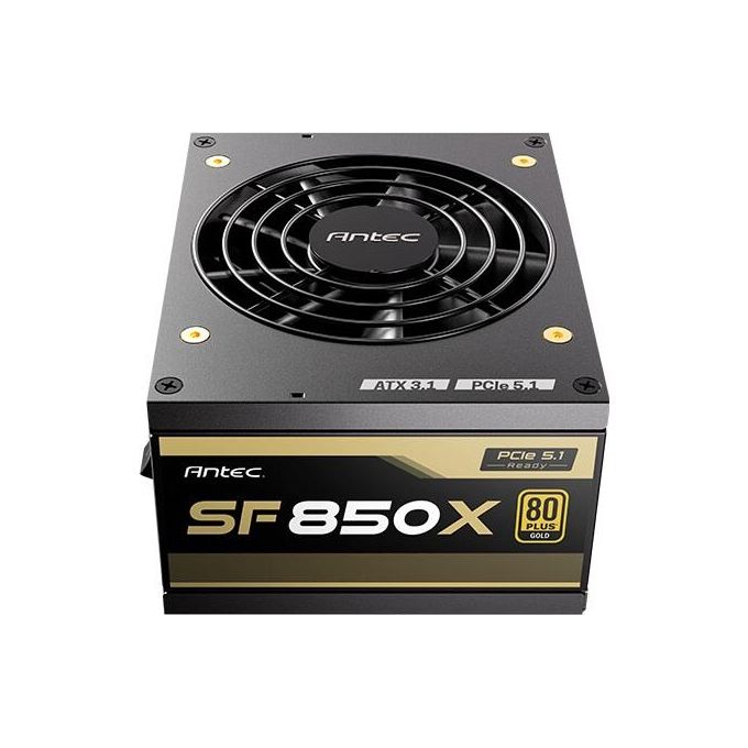 Antec 0-761345-20027-1 SF850X Alimentatore 850 W 80 PLUS Gold Completamente Modulare ATX 3.1 colore Nero