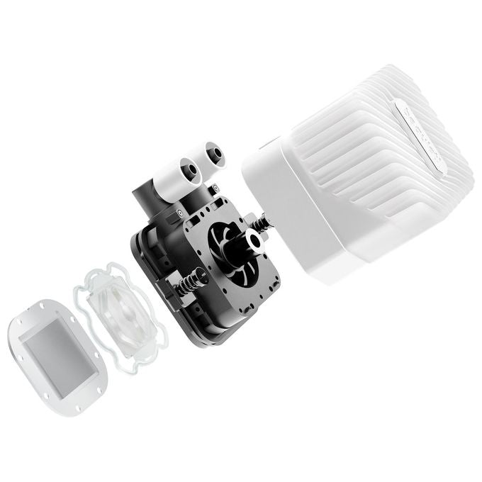 Be quiet! BW023 LIGHT LOOP Raffreddatore di Liquidi Tutto in Uno 360mm con Ventole da 12 cm PWM e Illuminazione ARGB Bianco
