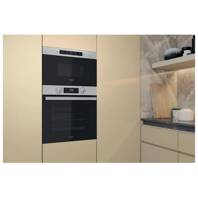 Whirlpool MBNA920X Forno a microonde da incasso con grill 22 L 750 W 3D Technology Jet Defrost colore Acciaio Inox