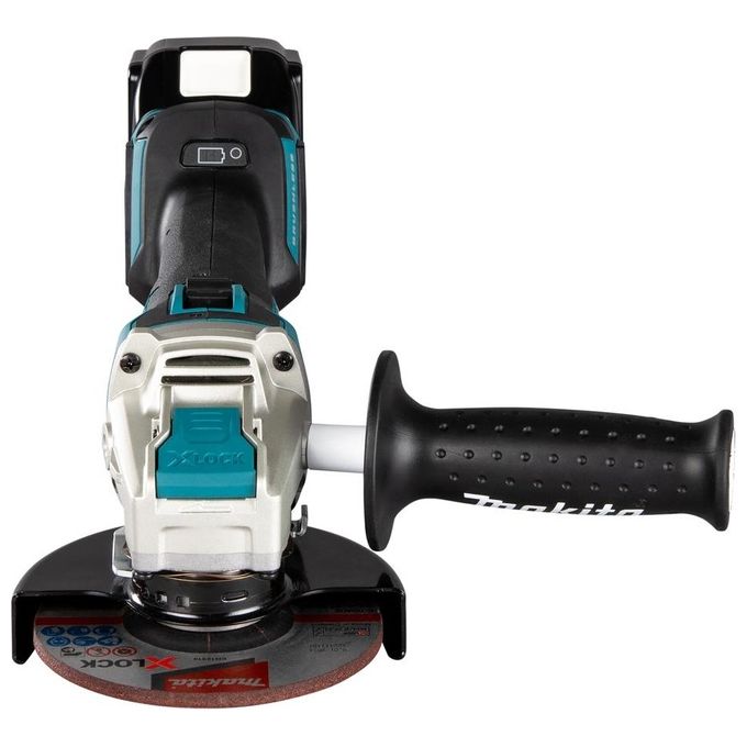Makita DGA521ZX1 Smerigliatrice Angolare a Batteria 18V 125 mm Brushless X-LOCK 8500 rpm colore Blu Nero