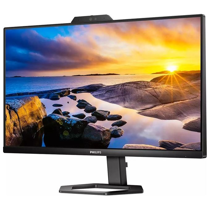 Philips 24E1N5300HE-00 Serie 5000 Monitor PC 23.8'' Full HD IPS Webcam 5MP USB-C 65W Hub USB 3.2 colore Nero
