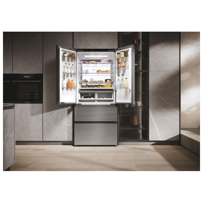 Haier HFR7819ENGC Serie 7 Frigorifero Multi Door 504 L 190 cm Classe E 36 dB No Frost WiFi colore Inox