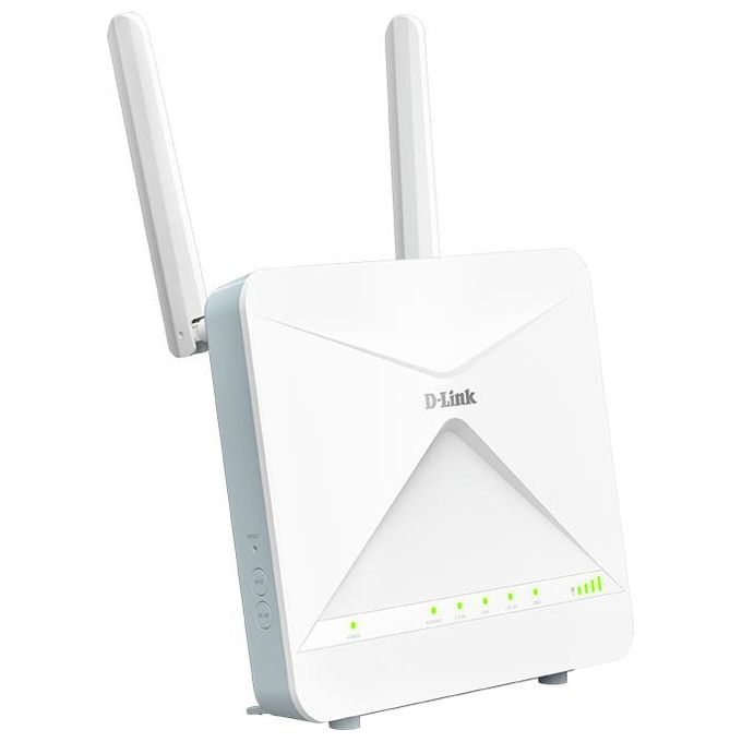 D-Link, Router 4G, EAGLE PRO AI AX1500, Wi-Fi 6, Dual-band, Gigabit Ethernet, Blu e Bianco