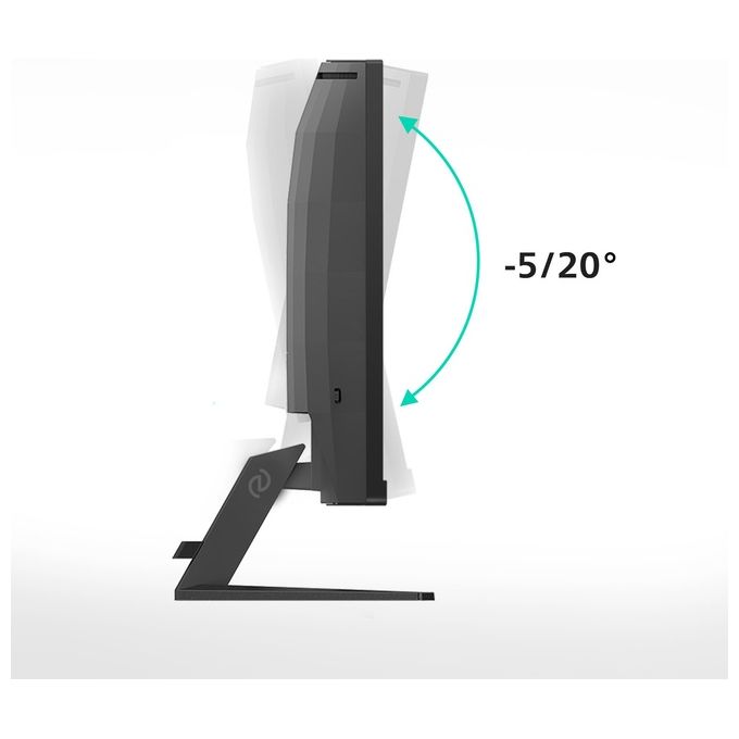 PHILIPS 32M2C3500L-00 Evnia Monitor Gaming Curvo 31.5'' QHD 180Hz 0.5ms HDR10 FreeSync colore Nero