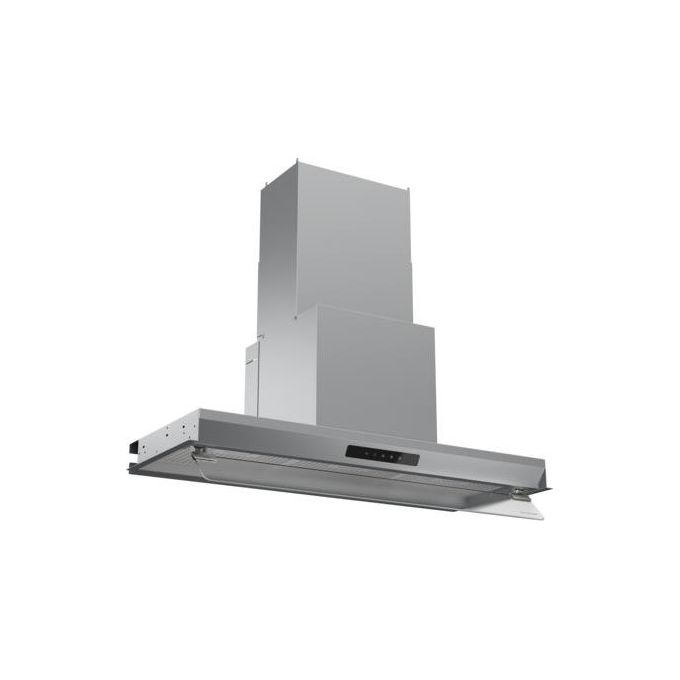 Silverline 3129.9.733.27 Inside 3 Cappa da incasso 90 cm 635 m³-h Classe A 64 dB Touch colore Inox