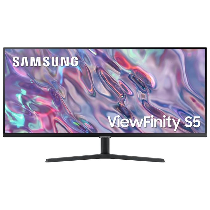 Samsung LS34C500GAUXEN ViewFinity S5 S50GC Monitor PC 34'' UltraWide Quad HD 3440x1440 VA 100Hz HDR10 AMD FreeSync colore Nero