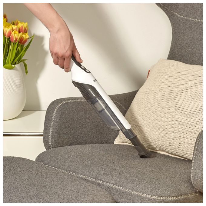 Severin HV7140 S'Power Aspirapolvere Senza Fili Senza Sacchetto 0,2 L Autonomia 30 min 120 W 79 dB colore Nero Bianco