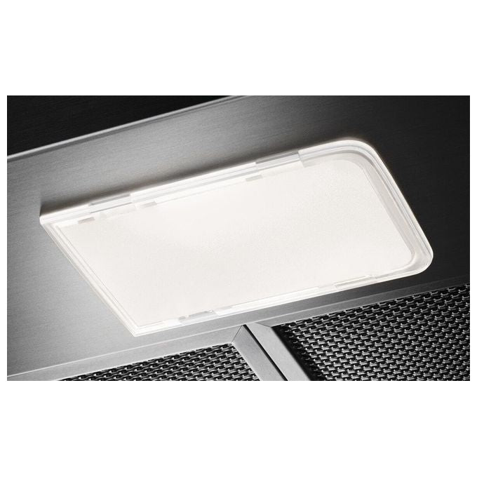 Electrolux LFC319X Cappa a Parete 90 cm 420 m³-h Classe D 66 dB Pulsanti colore Inox