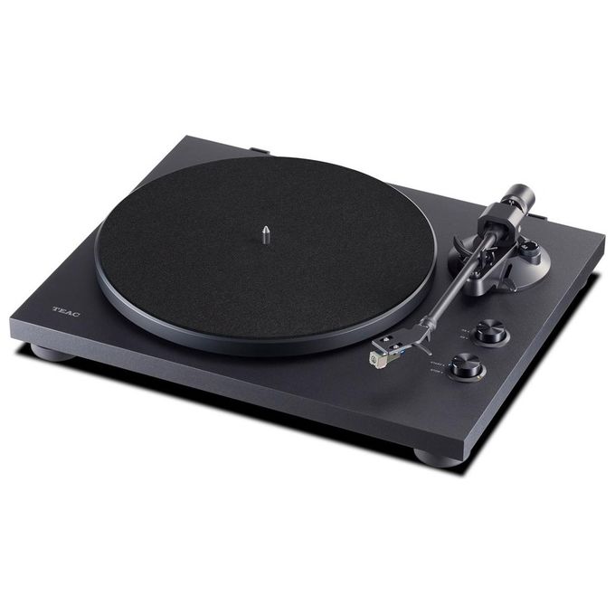 Teac TN280BTA3 Giradischi a Cinghia 33 45 rpm Bluetooth Testina MM Audio-Technica AT3600L Phono Line colore Nero