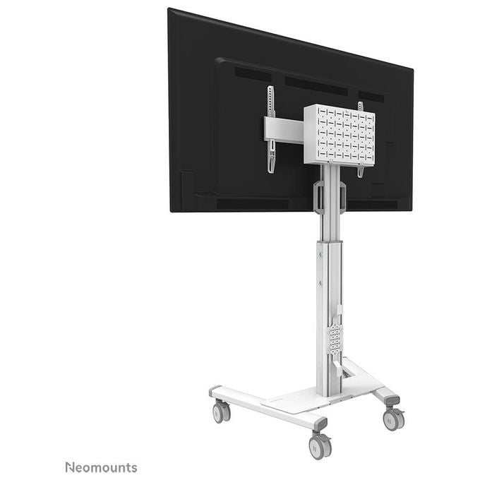Neomounts FL50S-825WH1 Carrello TV da Pavimento Regolabile in Altezza 37-75'' VESA 100x100-600x400 mm 70 Kg TUV Certificato colore Bianco