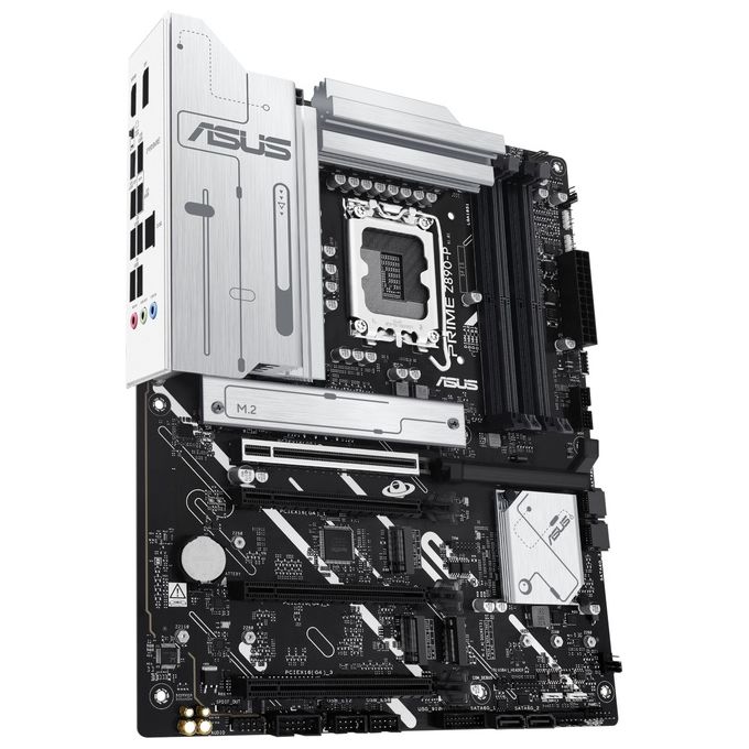 ASUS 90MB1I50-M0EAY0 PRIME Z890-P Scheda Madre ATX Socket LGA 1851 DDR5 PCIe 5.0 4 M.2 USB-C 20Gbps colore Nero