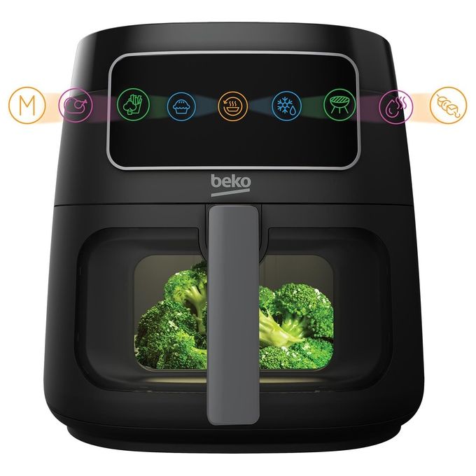 Beko FRL3374B Friggitrice ad aria 7.6 L 1750 W 8 programmi display touch colore Nero