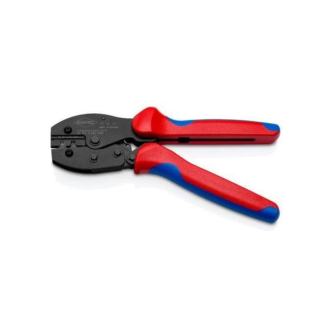 KNIPEX 97 52 42 PreciForce Pinza per capicorda per terminali MC4-MC4 EVO 2 4 6 mm² 12 10 AWG colore Brunita