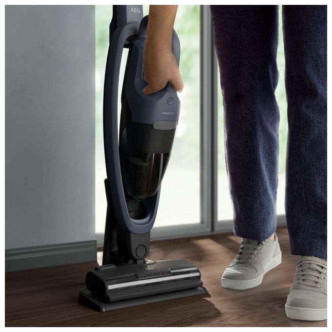 AEG 900 402 210 Serie 5000 Aspirapolvere Verticale Cordless Senza Sacco 0,3 L 29 W 45 min 79 dB colore Blu Denim