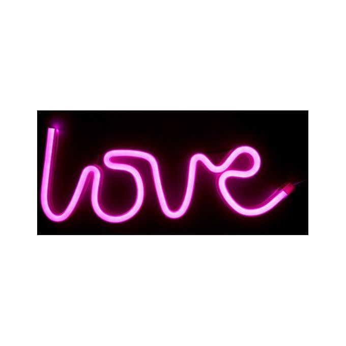 Muitomas Lampada Neon da Muro Love