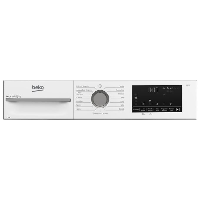 Beko BMT113EW Asciugatrice Pompa di Calore 11 Kg Classe D Inverter OptiSense 15 Programmi (85x60x67 cm) colore Bianco