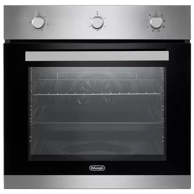 De'Longhi DLM8LX Design Forno da incasso Elettrico Multifunzione 70 L Classe A 8 Funzioni Grill colore Nero e Inox