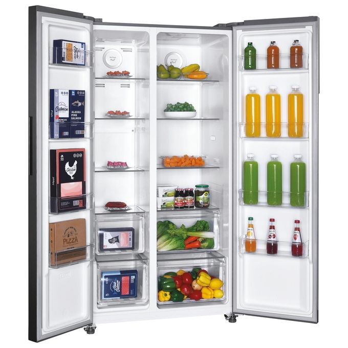 Candy CHSVN-174X Frigorifero Side by Side 532 L 177 cm Classe E 39 dB No Frost colore Acciaio Inox