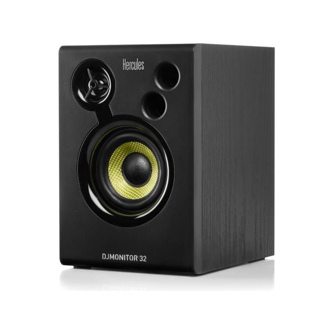 Hercules DJMonitor 32 Altoparlante 30W Nero Cablato RCA-3.5mm-Terminal