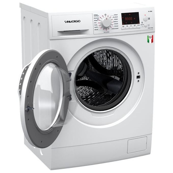 San Giorgio F1012D9 Lavatrice carica frontale 10 kg Classe D Profondita' 53 cm Centrifuga 1200 giri Bianco