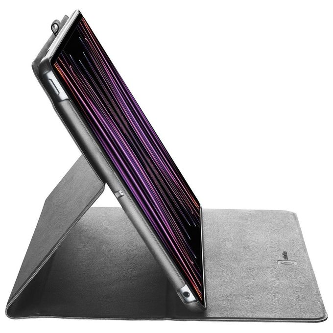 Cellularline FOLIOIPADPRO24129K Folio Custodia per iPad Pro 12.9'' con Funzione Stand e Sleep-Wake colore Nero