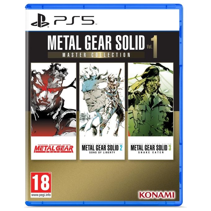 Konami METAL GEAR SOLID MASTER COLLECTION VOL. 1 Videogioco Collezione PlayStation 5 Azione Avventura PEGI 18