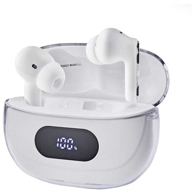 Intenso T312AE Buds Plus Auricolari TWS In-ear ANC ENC Bluetooth 5.4 autonomia 25h colore Bianco