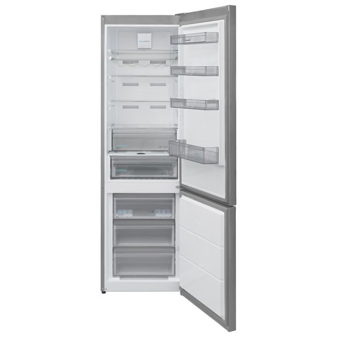 Sharp SJ-NBA32DMXPD Frigorifero Combinato 367 L 201 cm Classe D 39 dB Total No Frost Zona Fresca colore Acciaio Inox