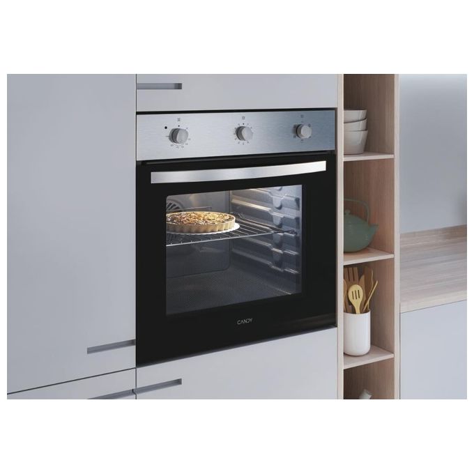 Candy FIDC X502IT Idea Forno da incasso Elettrico Ventilato 65 L Classe A 5 Funzioni Grill (60x60x60 cm) colore Nero Acciaio Inox