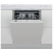 Whirlpool WIC3C33F Lavastoviglie da Incasso 14 coperti Classe D 43 dB 8 programmi 6° Senso NaturalDry (82x60x55 cm) colore Argento