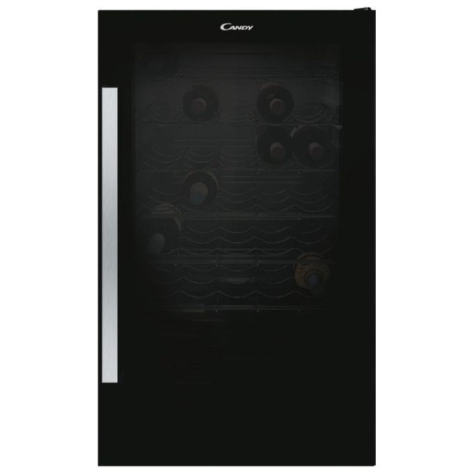 Candy CWC 150 ED-N DiVino Cantinetta Vino con Compressore 41 Bottiglie Classe G 39 dB Libera Installazione (85x49x55 cm) colore Nero