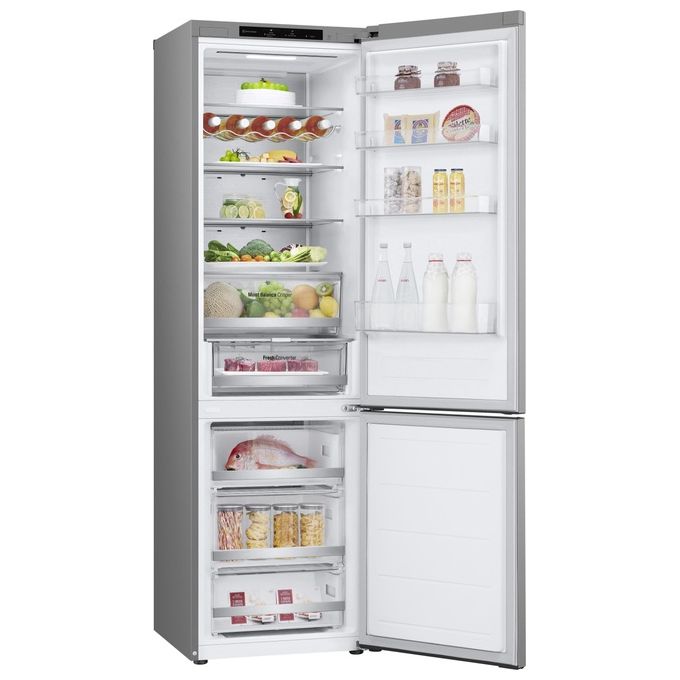 LG GBV5240DPY Frigorifero Combinato 387 L 203 cm Classe D 35 dB Total No Frost Fresh Converter (60x59.5x68.2 cm) colore Argento