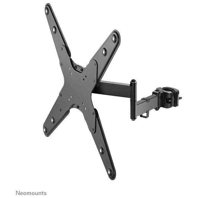 Neomounts FL40-450BL14 Supporto Palo per TV 32-55 Pollici VESA 75x75 a 400x400 Inclinabile e Girevole 180° colore Nero