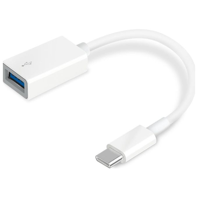 Tp-Link UC400 Adattatore Usb C a Usb 3.0, Connettore Tipo C a Usb A per Trasmissione Dati e Caricare