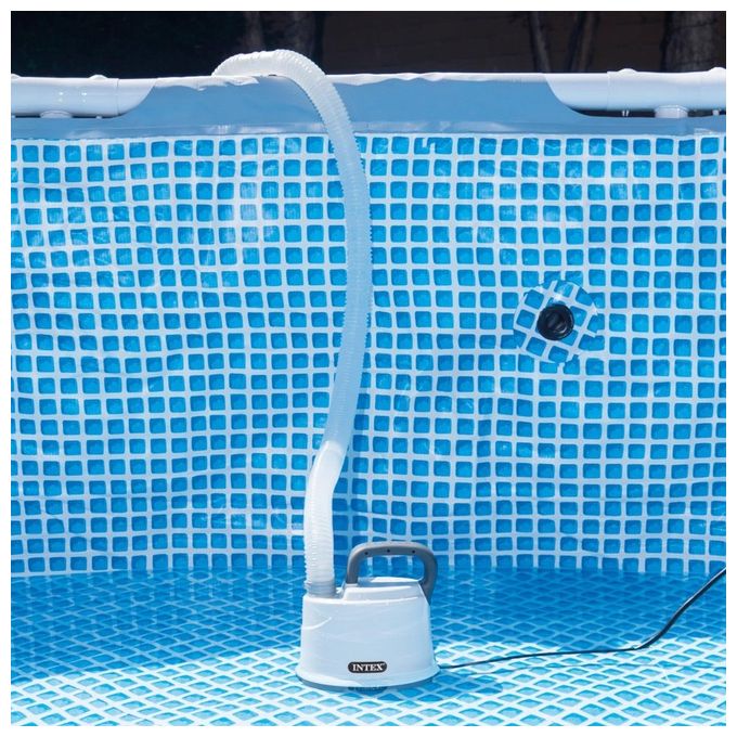 Intex Pompa Svuotamento per Filtri e Pompe per Piscine e Campeggio