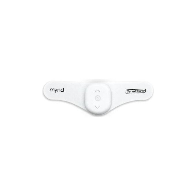 TensCare WEL302025 Mynd Dispositivo TENS Alleviazione Emicranie 40 livelli intensita' 2 modalita' colore Bianco