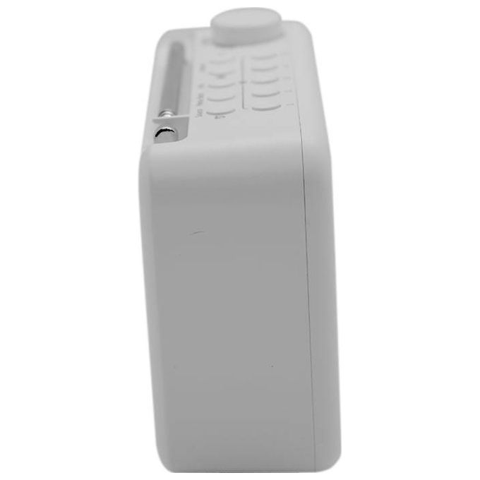 Pure 252518 Elan One2 Radio Portatile DAB+ FM Bluetooth 5.1 Display LCD 10 Tasti Memoria colore Bianco