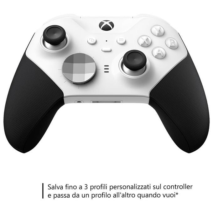 Microsoft 4IK-00002 Xbox Elite Wireless Series 2 Core Gamepad Bluetooth USB batteria 40h colore Nero Bianco