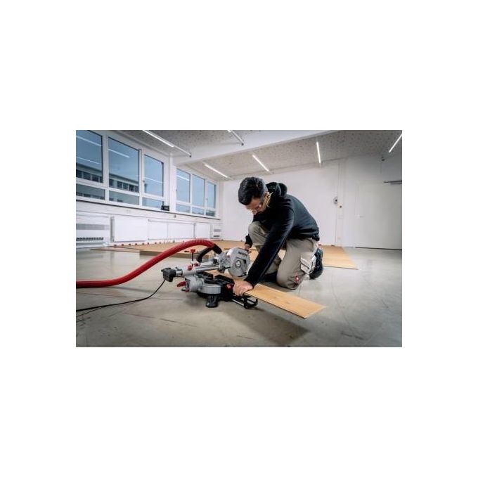 Metabo KGS 216 M Sega Troncatrice con Trazione 1200 W Lama 216 mm Precision Cut Line 305x70 mm 5000 rpm
