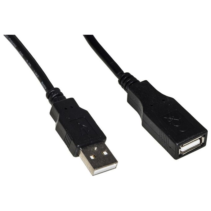 Link cavo usb 2.0 maschio-femmina rame connettore femmina isolato mt 3