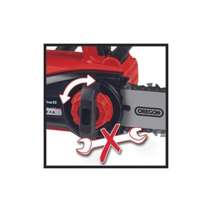 Einhell 4600020 FORTEXXA 18-20 TH Motosega da Potatura a Batteria 18V Brushless Barra OREGON 20 cm Power X-Change colore Rosso