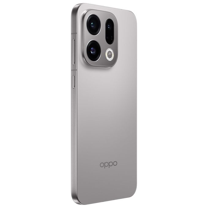 Oppo Find X9 5G, Smartphone AI, Tripla Fotocamera 50+50+50MP, 12GB RAM, 512GB ROM, Grigio Titanio