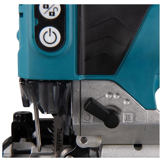 Makita DJV181RTJ Seghetto Alternativo a Batteria 18V con 2 Batterie 5,0 Ah e Valigetta Makpac colore Nero