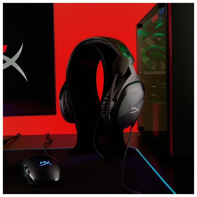 HyperX 519T1AA Cloud Stinger 2 Cuffie Gaming Circumaurali Cablate Driver 50mm 32 Ω 275 g colore Nero