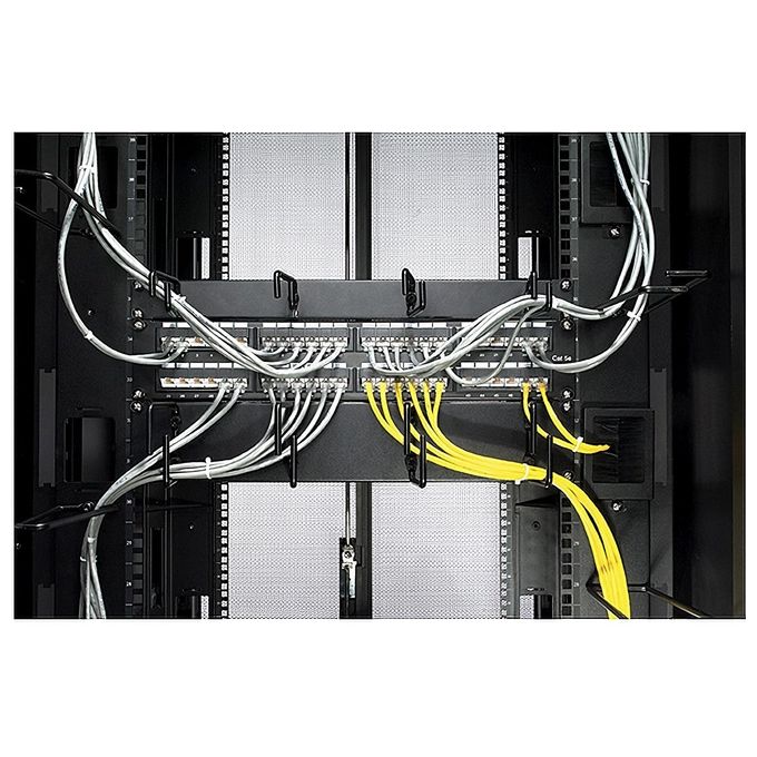 APC AR8426A Pannello di gestione cavi 2U per rack 19 pollici compatibile NetShelter colore Nero
