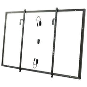 EcoFlow ECW.EFA-PTSP300HOOK Staffe di Fissaggio a Balcone per Pannelli Solari 400W 100W Capacita' 30 Kg colore Nero