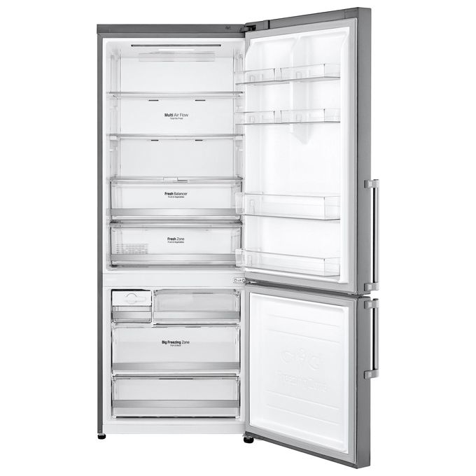 LG GBB567PZCMB Frigorifero Combinato 462 L 185 cm Classe E 41 dB No Frost Wi-Fi Door Cooling Linear Cooling colore Acciaio Inox