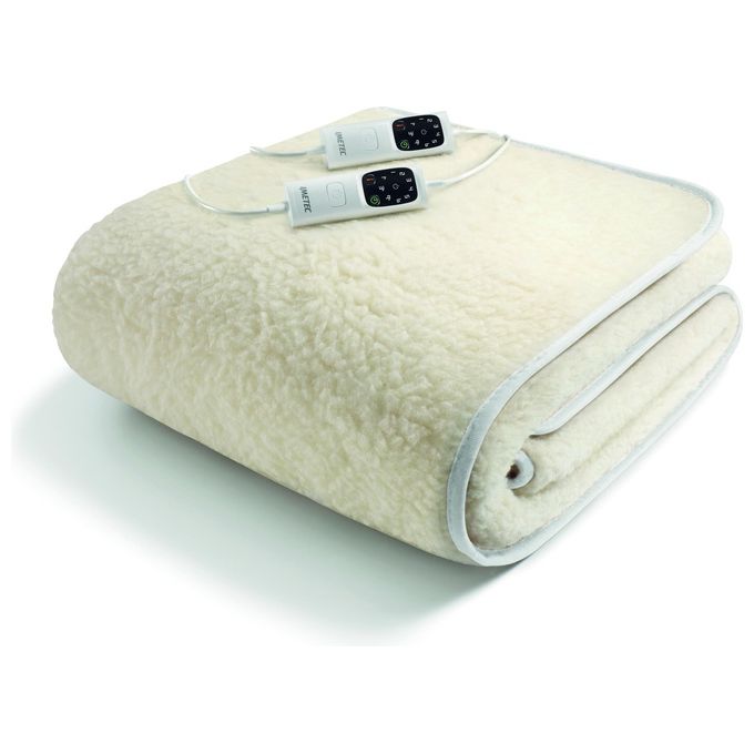 Imetec Scaldasonno Adapto M 6T 100% Lana e Merino 150x16cm